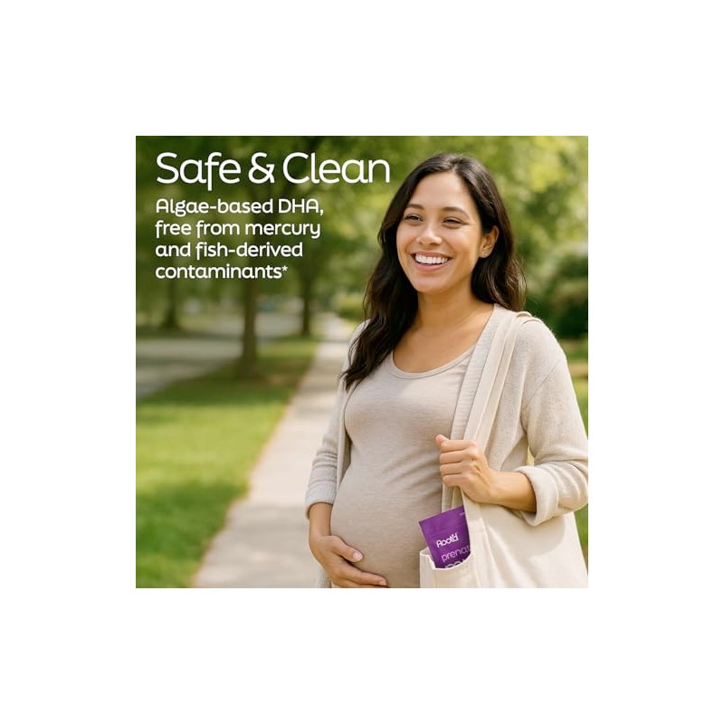 Rootd DHA prenatal 300 mg de DHA omega-3 vegano puro