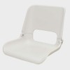 Wise Boat Fold-Down Seat 8WD136LS-710 | White High Back Clam