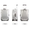 GigabitBest 30 Inch Clear PVC Luggage Cover Protector 2 PC,