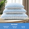puredown Bed Pillows Standard Size Set of 2,Cooling Pillow Memory