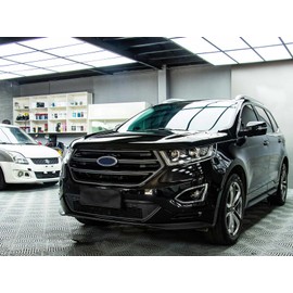 LZLRUN High Gloss Black Vinyl Wrap Self Adhesive Air Release Bubble - Outdoor Rated for Automotive Use - 2ft x 5ft Knife + Hand Tool