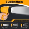 Vanvale Super Bright Rechargeable Spotlight,Handheld Rechargeable White LED Flashlight,Ultra-Long Standby
