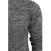 BRAVE SOUL Men's Jumper Neutron Long Sleeved (Black) M