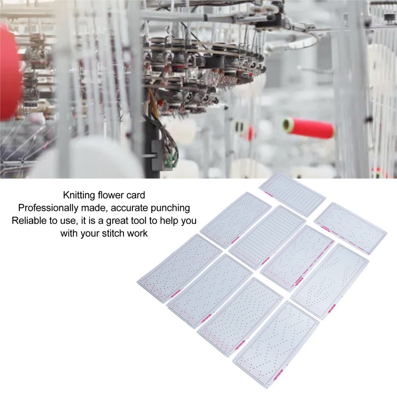 10pcs Knitting Machine Punch Card for Silver Reed Knitting Machine