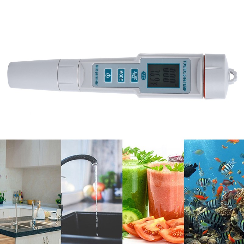 4 in 1 PH TDS EC Temp Test Pen Digital