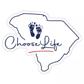 South Carolina Sticker Pro-Life Sticker