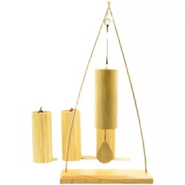 명상 종소리 걸이 윈드차임 받침대 데스크탑 요가 [걸이용 5홀더] Meditation Bell Wind Chime Stand Desktop Yoga [Hanging 5 Holder]