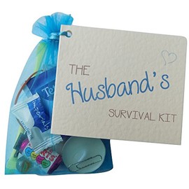 Husband Novelty Survival Kit. Love Token, Christmas, Valentines Day, Keepsake Gift