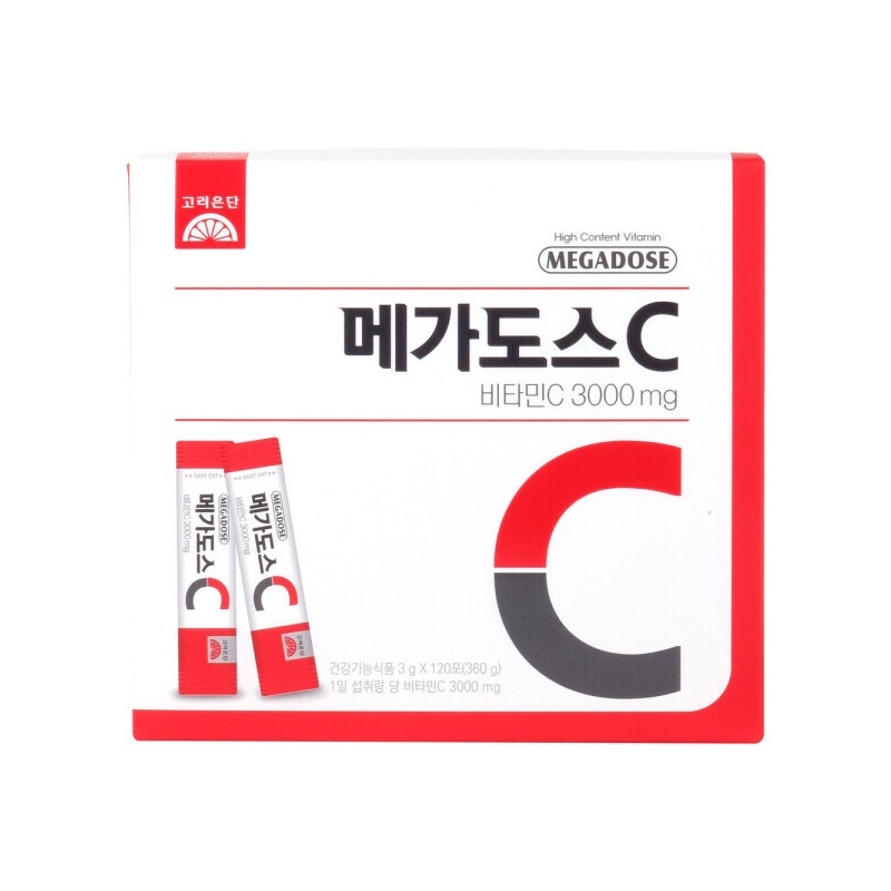 Goryeo Eundan Korea Eundan Megadose C 3000mg 120 packs (2)