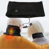 Heated Scarf Soft Polyester Electric Heating Scarf USB Powered 3