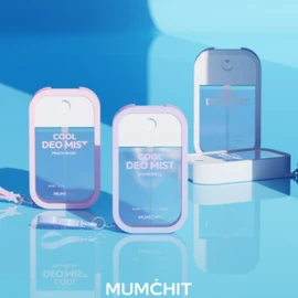 MUMCHIT Cool Deo Keyring Mist 50ml [Summer Limited], Type:God Milk