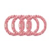 slip Skinny Pink Scrunchies - Back to Basics - Anti-Crease,
