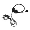 IWOWHERO Office Noise Cancelling USB Headphones with Microphone for Online