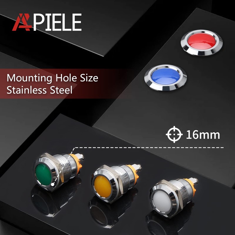 API-ELE [ 3 Year Warranty] 5 Pcs of LED Indicator