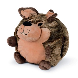 COZY NOXXIEZ Plush Hand Warmer - Farm Animals - Childrens Cute Pillows, Fluffy Soft Plushies, Reusable Animal Cushion Presents for Girls, Boys, Babies (Dog)