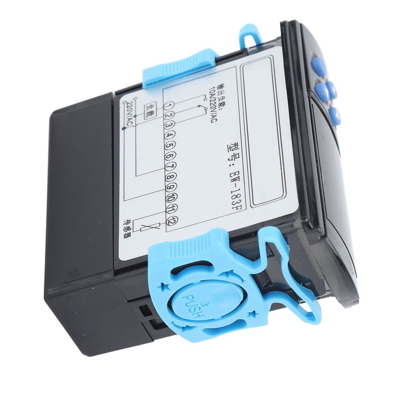 Universal Temperature Controller Dual Display Window Microcomputer Thermostat for Cooling