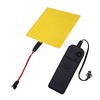 jose2015 Electroluminescent Panel 10x10CM,Cuttable DIY Electroluminescent El Panel Light,3 Modes