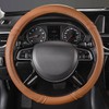 Car Pass Classical Leather Automotive Universal Steering Wheel Covers,Universal Fit