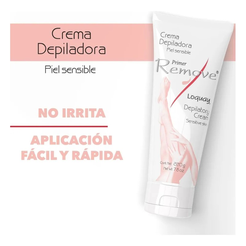 Crema Depilatoria Remove Depilacion Zona Genital 220 Grs