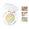 GKSHSU Chameleon Face Highlighter Palette, Multichrome Eyeshadow Shimmer Pigmented Powder,
