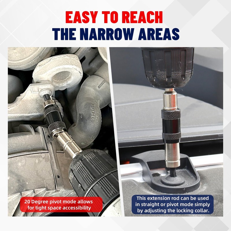 SENNMONN 60 PCS Fully Magnetic Nut Driver & Bit Set,