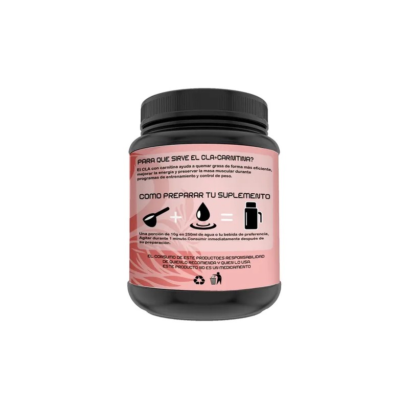 Cla + Carnitina Flamish 1kg Preentreno Sabores 100 Servicios