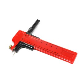 Compass Cutter, Cutting Compass, Circular Cutter, Compatible with Diameter 0.8 - 5.9 inches (20 - 150 mm), Circle Cutter for Crafts