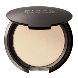 Bissú Maquillaje Compacto, Polvo Mate en 15 Tonos, Sin Aceites, Reduce Brillo y Líneas de Expresión (01 Translucido, Mediano)