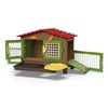 schleich Farm World 42728 Rabbit Hutch for Ages 3 and
