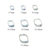 Hilitchi 70-Pcs Zinc Plated Double Ear O Clips Hose Tube