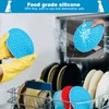 MooonGem Dog Lick Pad, Pet Bathing Grooming Distraction Wall Mounted