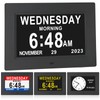 ybest 7 Inch Extra Large Day Date Time Digital Day