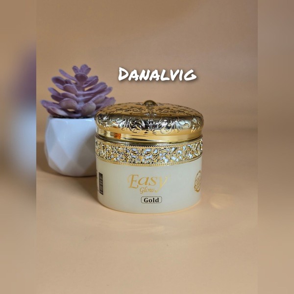 LUCY Easy Glow GOLD Face Cream. Anti Sun Burn &