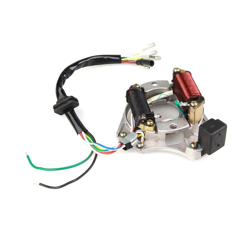 Aootiver Replacement for ATV Quad STATOR IGNITION MAGNETO PLATE 50