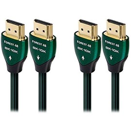 AudioQuest Forest 8K-10K 48Gbps 0.75m (2.4ft.) HDMI Cables (2-Pack)