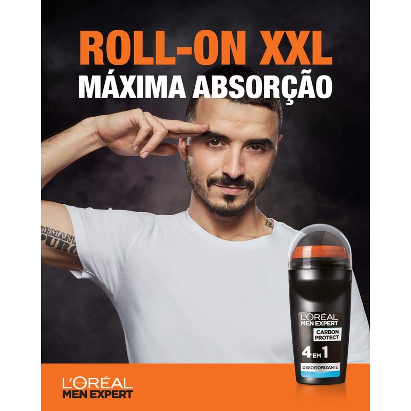 L'oreal Men Expert (Pack of 3) Carbon Protect Roll-on X