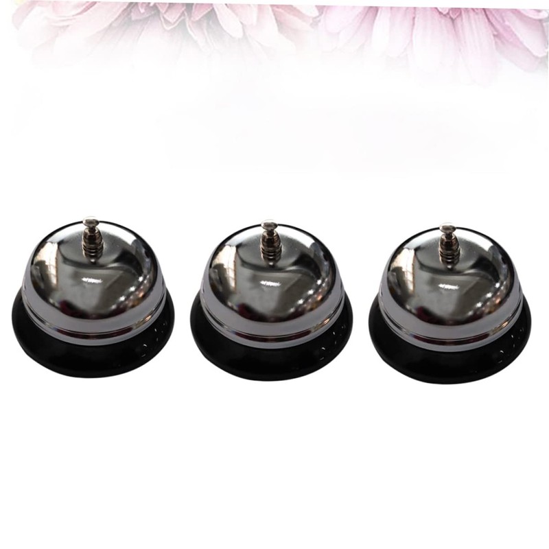 LALAFINA 3pcs Restaurant Service Bell Bell Classic Service Bell Restaurant