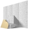 22 Pack Self Adhesive Acoustic Panels, 12" X 12" X