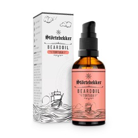 NEU: Störtebekker® Premium Bartöl Tortuga - tägliche Bartpflege für 3-Tage-Bart bis Vollbart - 50ml Beard Oil Vegan - Bart Öl Herren mit angenehmen Duft - Hochwertige Inhaltsstoffe - Made in Germany