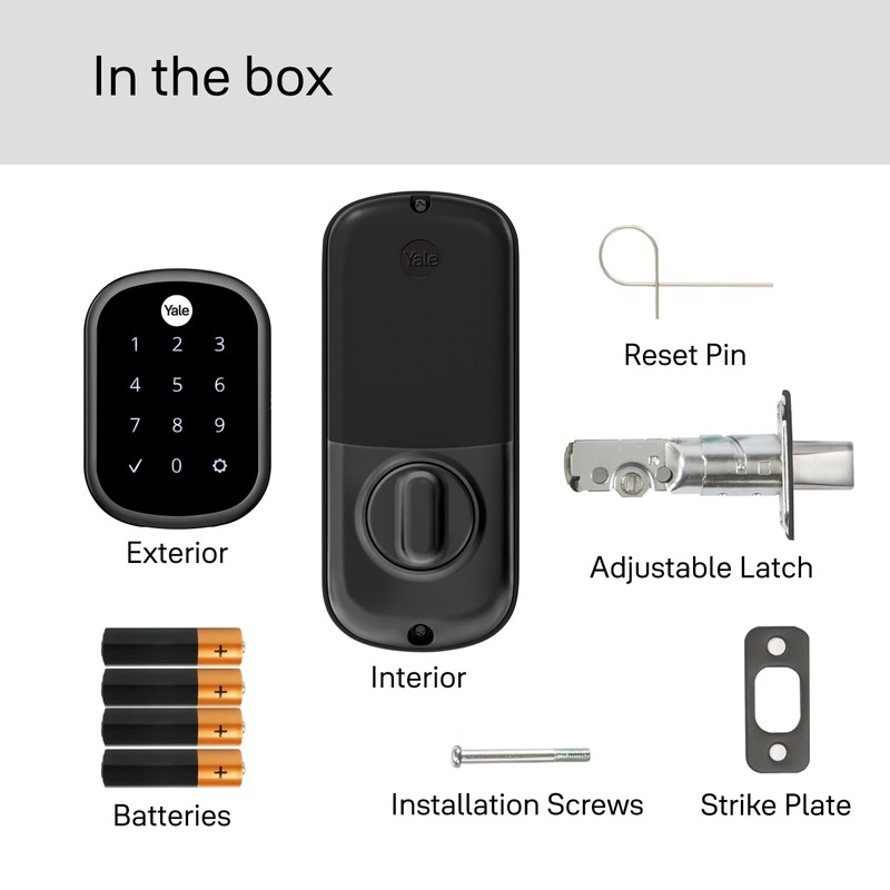 Yale Security Keyless Entry Touchscreen Deadbolt - Unlock Using Your