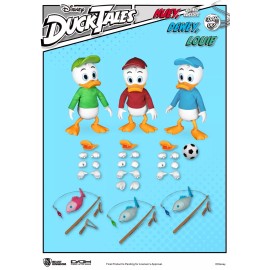 Beast Kingdom MAY218306: Beast Kingdom DuckTales Huey Dewey & Louie DAH-069 Action Figure Set