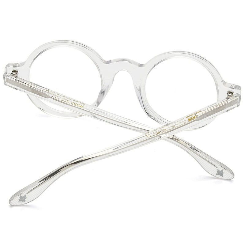 HEPIDEM Acetate Men Vintage Round Optical Glasses Frame Zolman Big