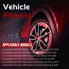 Dexepe 4 PCS Front and Rear ABS Wheel Speed Sensor