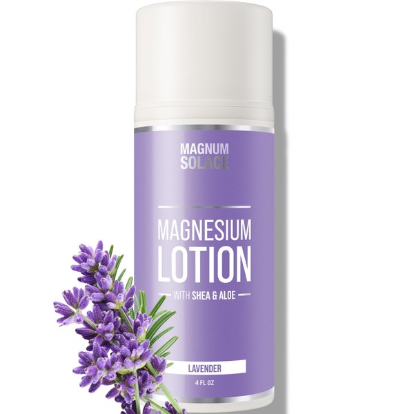 Magnum Solace Magnesium Lotion with Aloe, Shea, Coconut - Alternative