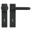 DOMOFERM Handle Set Black for UT Doors Change Fitting Button