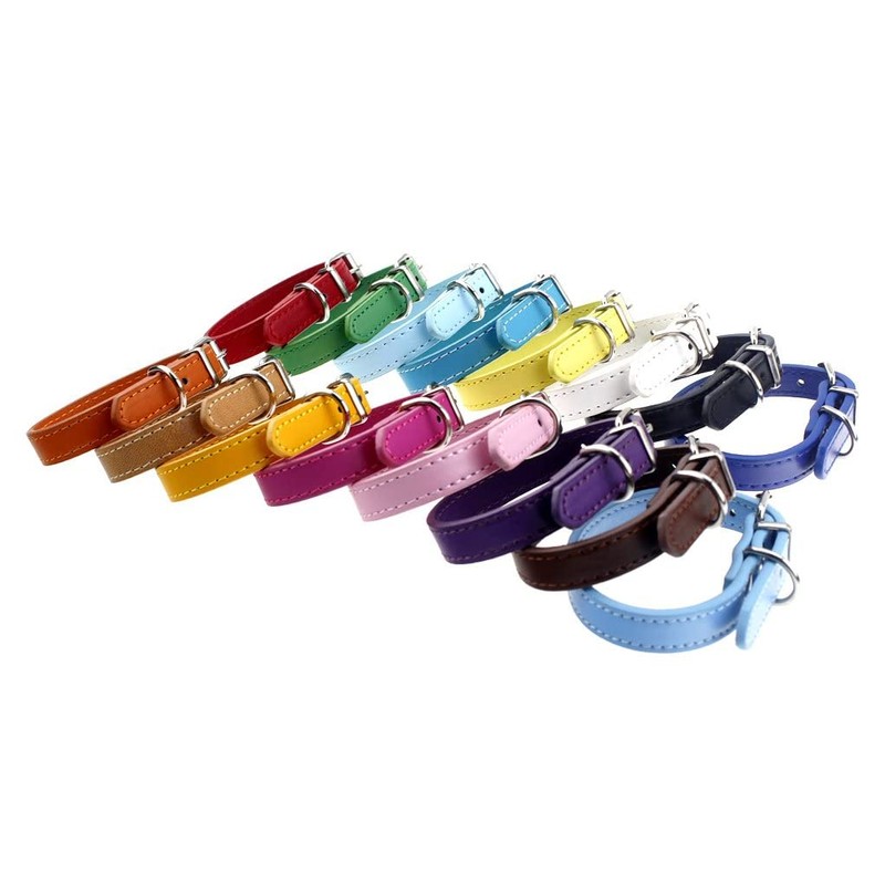 TenCloud Pet Collar Set of 12 or 16 Adjustable ID