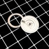 Shiwaki 2Pcs Ring Pulls Circle Knobs, Retro Invisible Hardware Cabinet