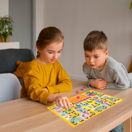 Junior Learning Social Skills Board Games, 4 Games, Ages 5-8, Empathy & Manners, Grade 1-2