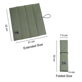 Torytoe Outdoor Seat Cushion, Pack of 2, Thermal Seat Cushion, Outdoor Foldable Double Sided Seat Cushion, Stadium Seat Pad, Waterproof Seat Mat for Outdoor Playground, Camping, Hiking, Picnic