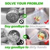 Disposable Mesh Sink Strainer Bags- 100 Pcs Kitchen Sink Strainer
